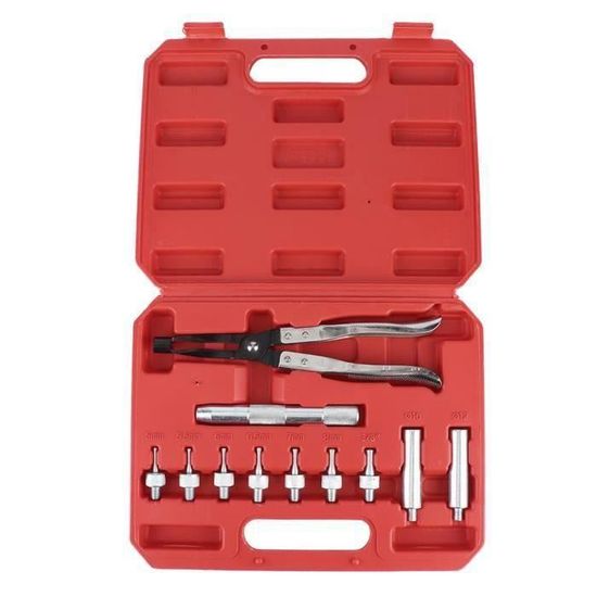 Kit Pince Joint Huile Soupape 11 Pièces - Outil Garage Moteur Automobile