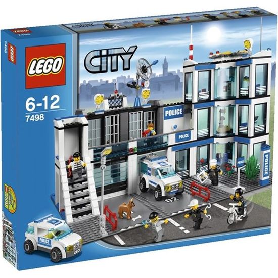 LEGO City - 7498 - Jeu de Construction - Le Commissariat de Police