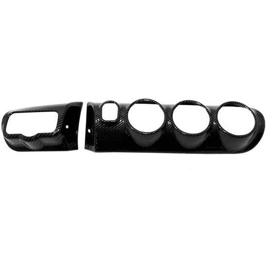 Pannello ABS Per Auto Pannello Ventilazione Cruscotto Mercedes Classe A/CLA - AUROLYNNE Nero ABS Pannello Cruscotto Nero - 5