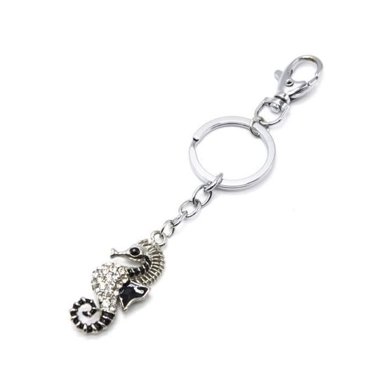 Porte-clés Charm Guerlain En Métal Argenté - Bijou De Sac Neuf Avec étiquettes