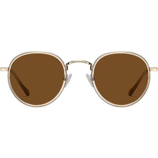 LINVO Lunettes de Soleil Homme Polarisées Vintage TR90 Mode LINVO Lunettes de Soleil Homme Polarisées Vintage TR90 Mode