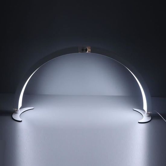 Lampe LED Professionnelle Extension Cils - 3 Températures Lumière Réglable - Support Téléphone Intégré