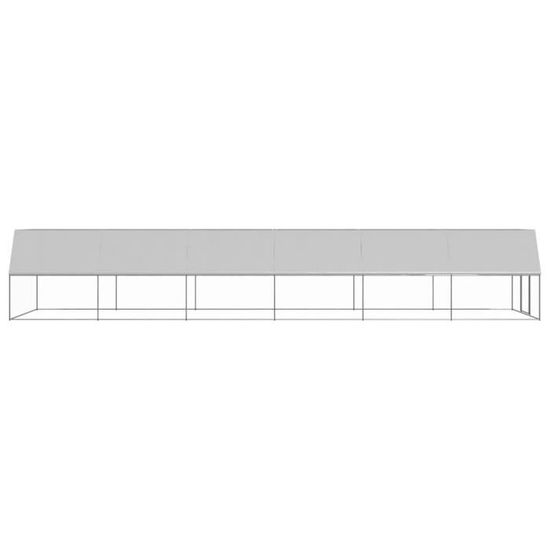 Chaîne En Acier Galvanisé QWORK - 2 X 5m Ø3mm | Antirouille Pour Corde à Linge, Antivol Vélo, DIY