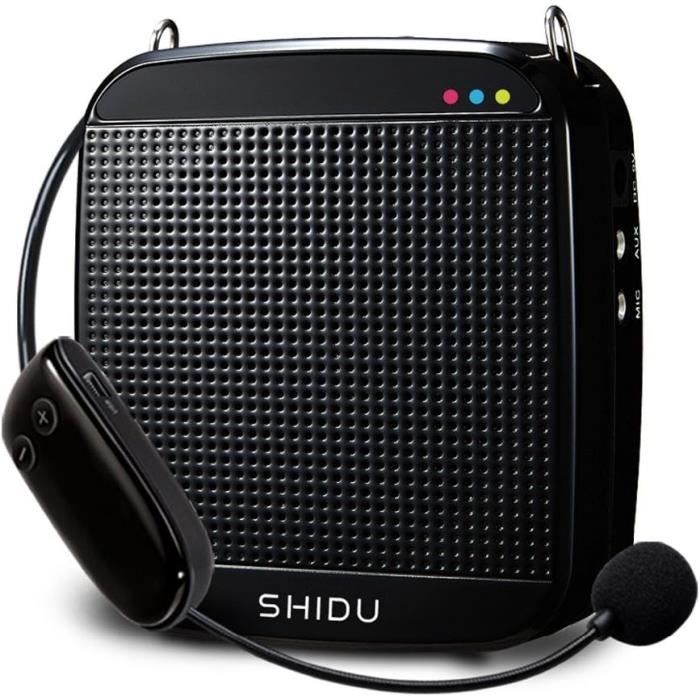 Amplificateur Vocal Portable Avec 2 Micros Cravate - Sans Fil, 10W, Bluetooth, Pour Enseignants - 4