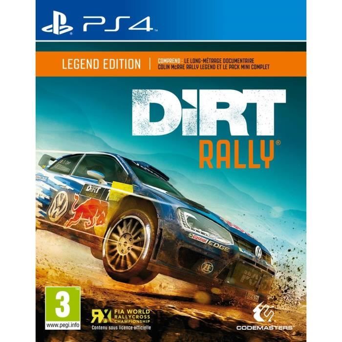 Dirt Rally Legend Edition Jeu PS4