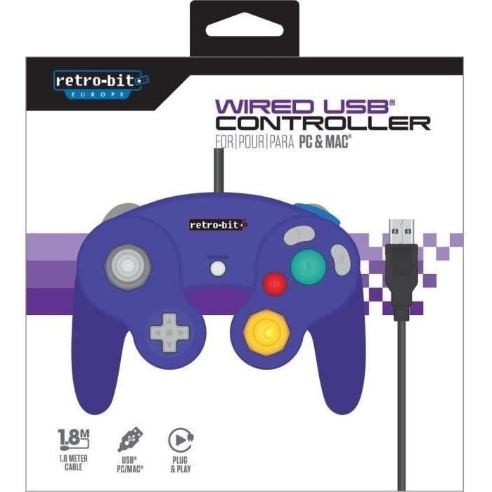 Retro Bit Gamecube USB Controller Neuf - vue 3