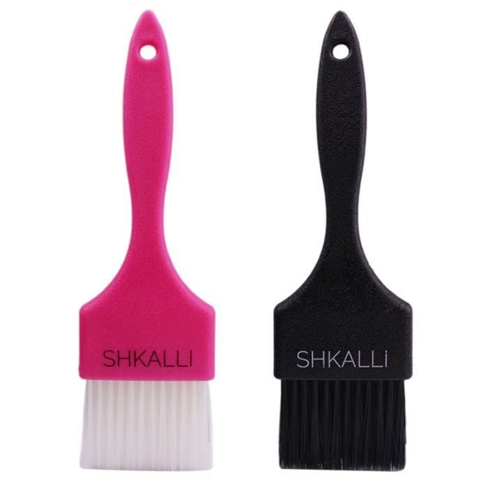 2 Pcs Dye Hair Brush Nice Chic Durable Novel Coloration Brosse Outil De Coiffure Crème BROSSE MANUELLE - PEIGNE