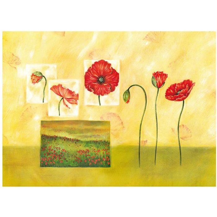 Planche à découper Fleurs 40x50cm - vitrocéramique