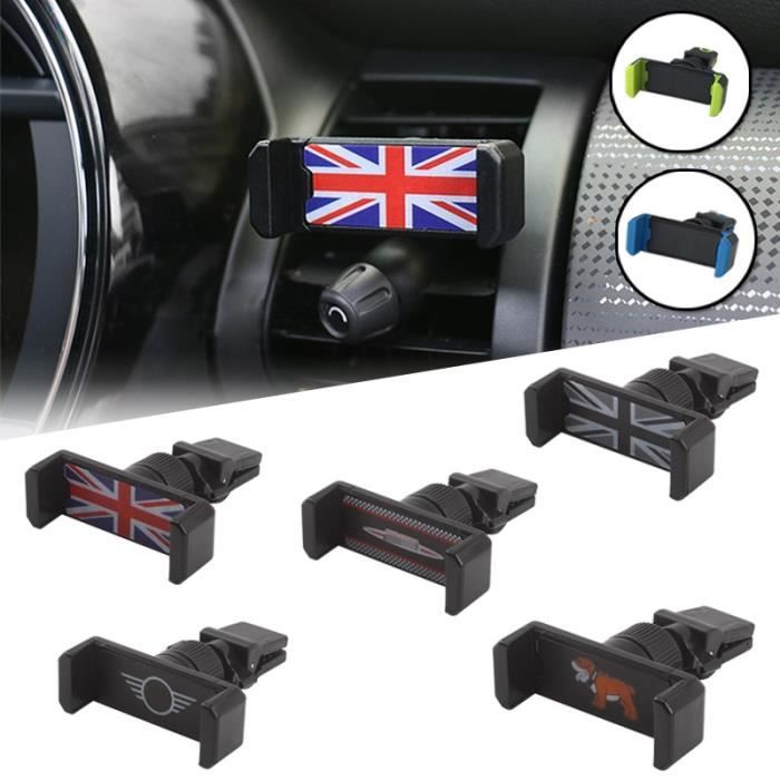 Support de téléphone universel pour Mini Cooper, accessoires pour voiture JCW Countryman R55 R56 R60 F No pattern Black