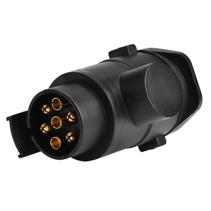 Zerodis adaptateur de remorque 7 à 13 7 à 13 broches voiture remorque prise prise adaptateur convertisseur caravane attelage