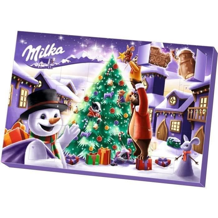 MILKA - Calendrier de l'avent - Chocolats de Noël - Boîte de 200 g
