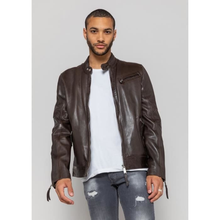 Cuirs REDSKINS - Blouson cuir TRUST VICTORY