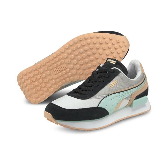 Baskets Puma Future Rider Double - noir/violet pâle