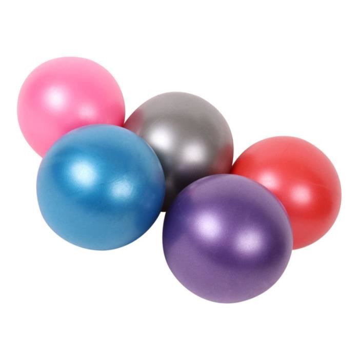 5 PCS 25 CM Yoga Mini Ball Portable Pilates Ballon Auxiliaire Fitness de Gymnastique TAPIS DE SOL - TAPIS DE GYM - TAPIS DE YOGA