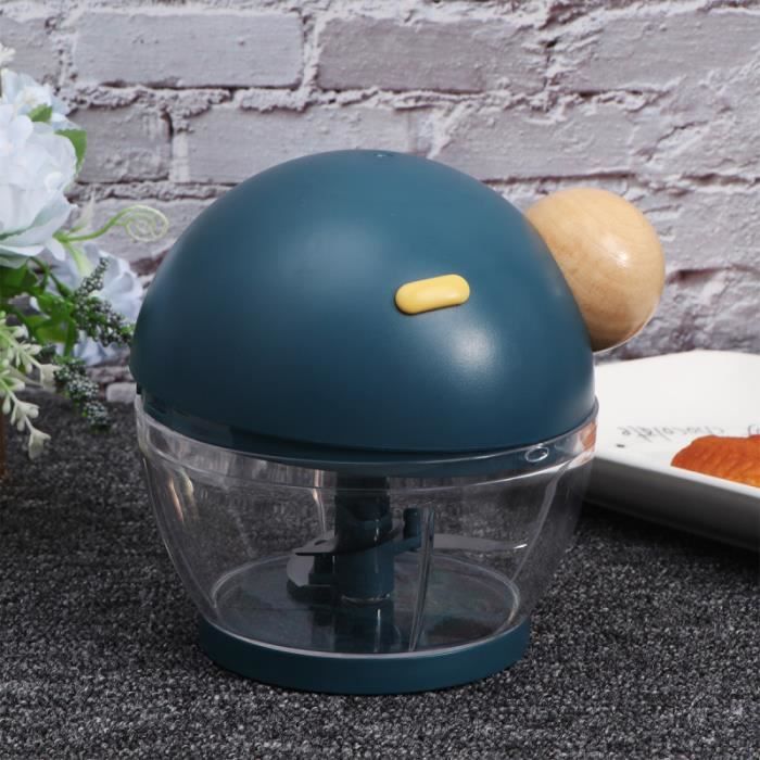1Pc Meat Mincer Sausage Noodles Grinder Kitchen Multifunction Handheld Manual Food Processor (Dark Blue) HACHOIR ELECTRIQUE