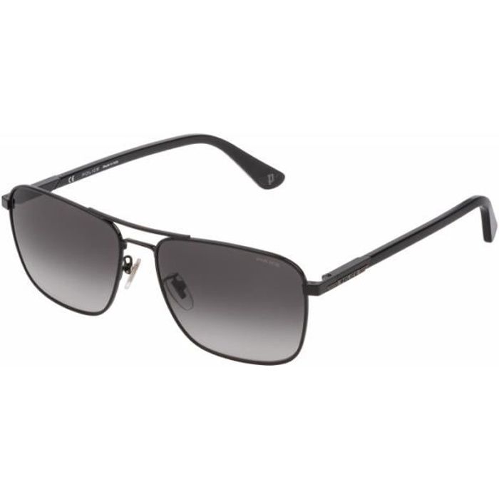 Lunettes de soleil pour homme POLICE Noir SPL 772 O8GF 58/16