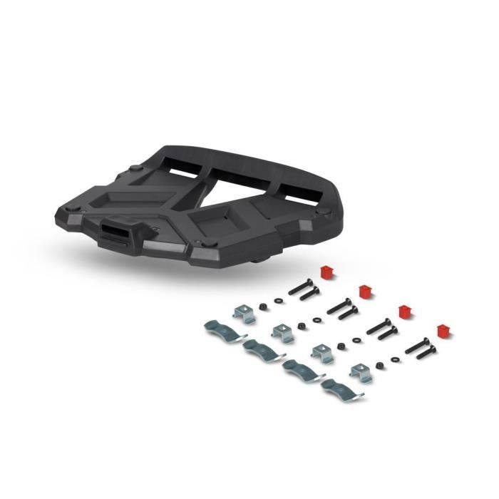 Platine Shad grande + kit visserie - noir - TU