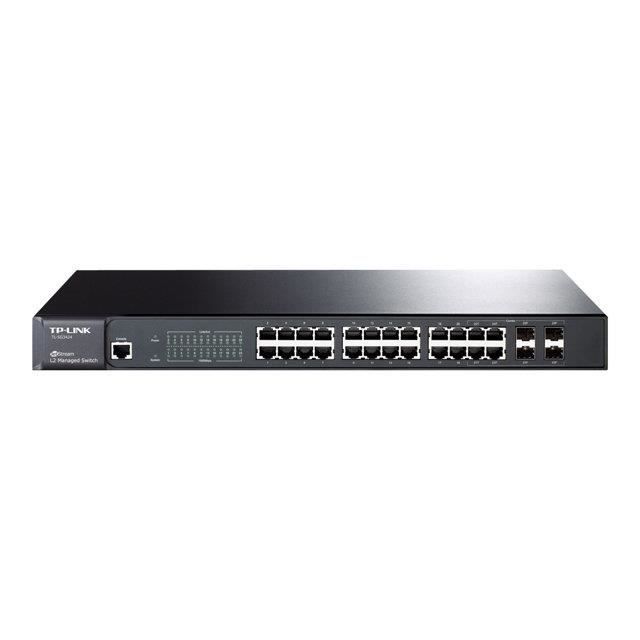 TP-LINK Managed Switch JetStream- 24-port Pure-Gigabit L2
