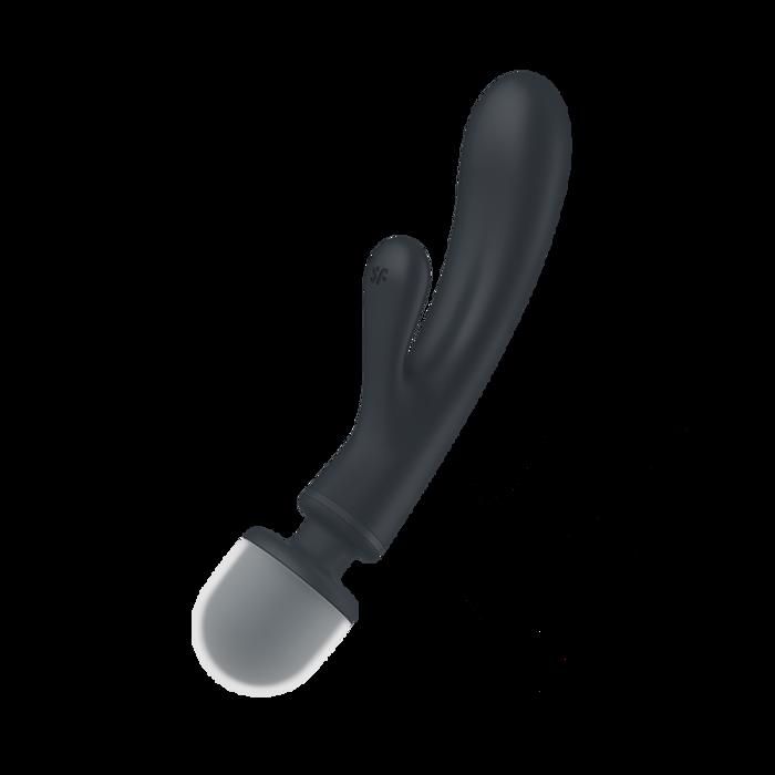 Vibromasseur rabbit et wand - Satisfyer - Triple Lover - Silicone - 3 moteurs - tanche IPX7 - Cdiscount Boutique Erotique Vibromasseur rabbit et wand - Satisfyer - Triple Lover - Silicone - 3 moteurs - tanche IPX7 - Cdiscount Boutique Erotique