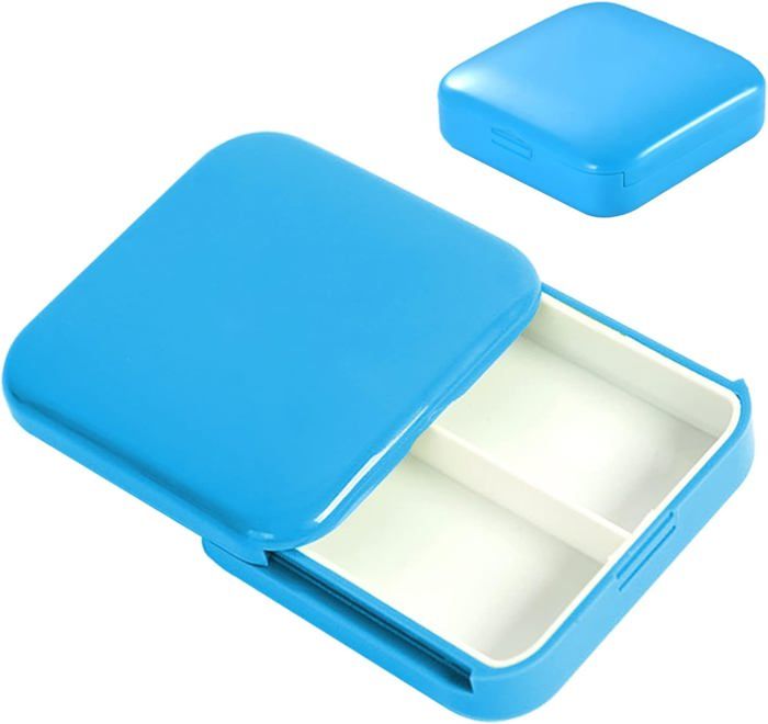 Boîte À Médicaments Pliable 7 Jours Hebdomadaire Pilulier Voyage Tablet