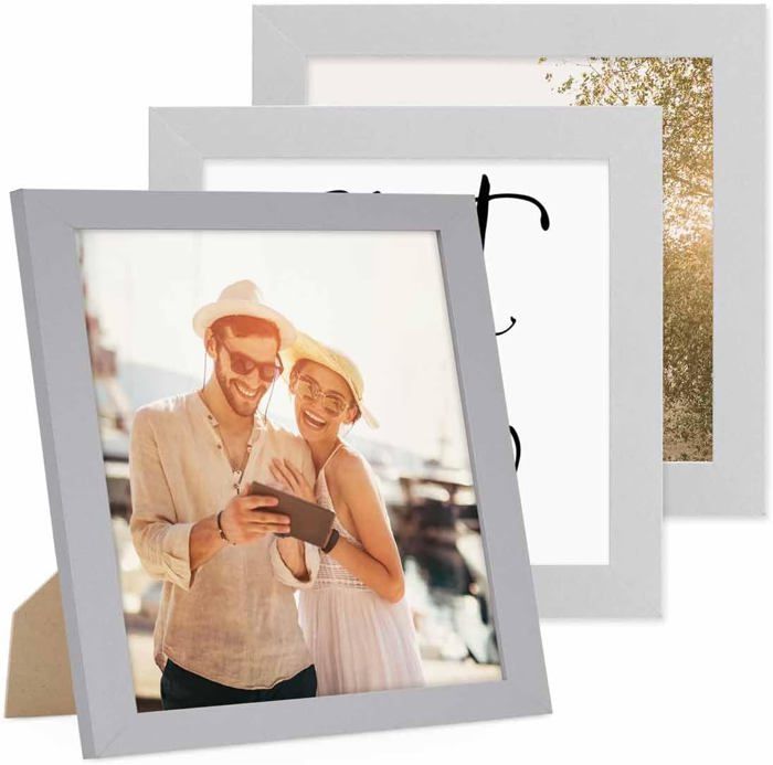 Cadre Photo Argenté Gravé Père-fect