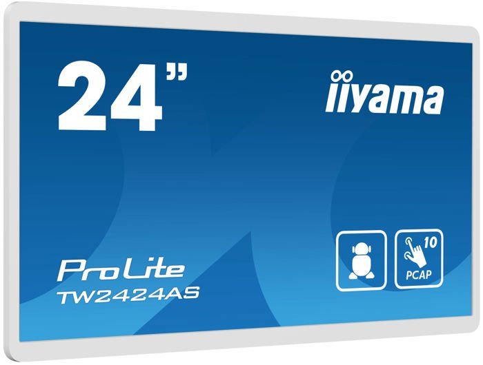Panneau de signalisation numérique iiyama TW2424AS W1 605 cm 23.8 4K Ultra HD Wifi