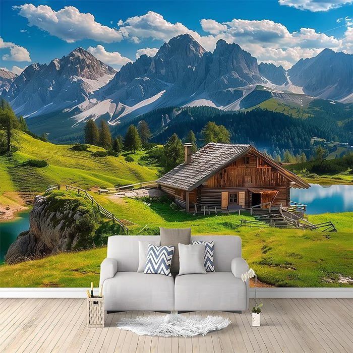 Ice Hockey Stadium Wall Mural 3D Wall Background Mural Wallpaper Wall Art For Living Room Bedroom Tv Background Office Restaurant Motif Room Peel And Stick Wall Posters 350(W) X256(H) Cm - View #10