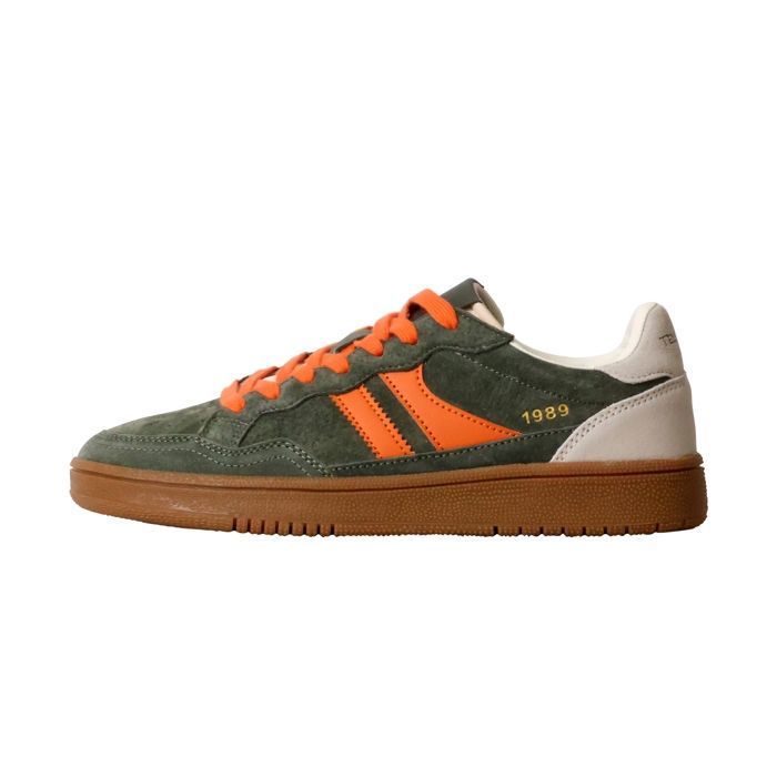 Basket Cuir Teddy Smith - Kaki