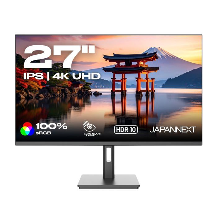 Ecran PC JAPANNEXT 27 IPS 4K UHD 3840x2160 JN IPS2709UHDR - vue 2