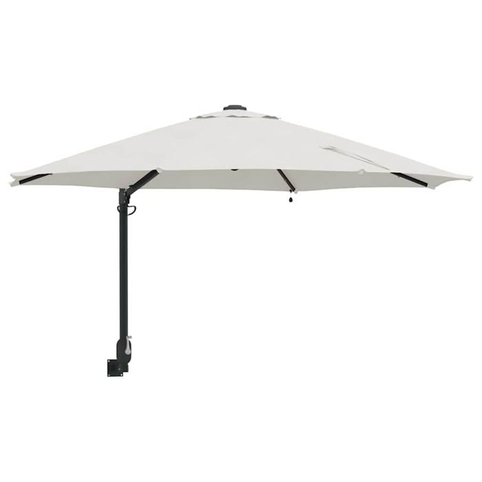 vidaXL Parasol de patio Polyester Grand Inclinable - vue 4
