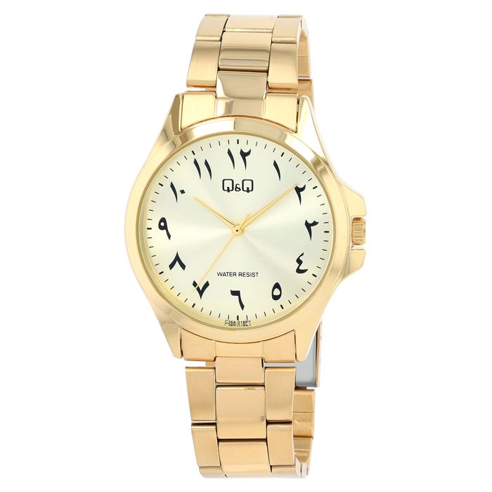 Montre - Q&Q - Homme Doré - Acier inoxydable doré - 40 mm - Quartz Miyota 2035