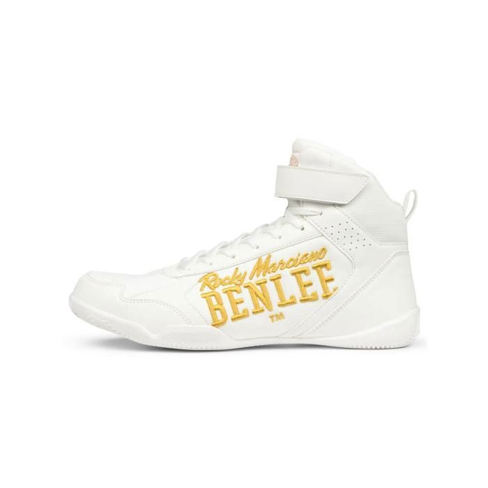 Chaussures de boxe Benlee Edge - white/gold