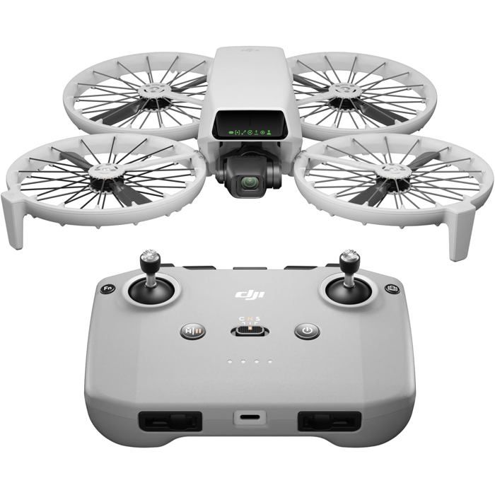 DJI Flip Drone Caméra 4K UHD pour adultes < 249 g Stabilisation de la Nacelle à 3 axes