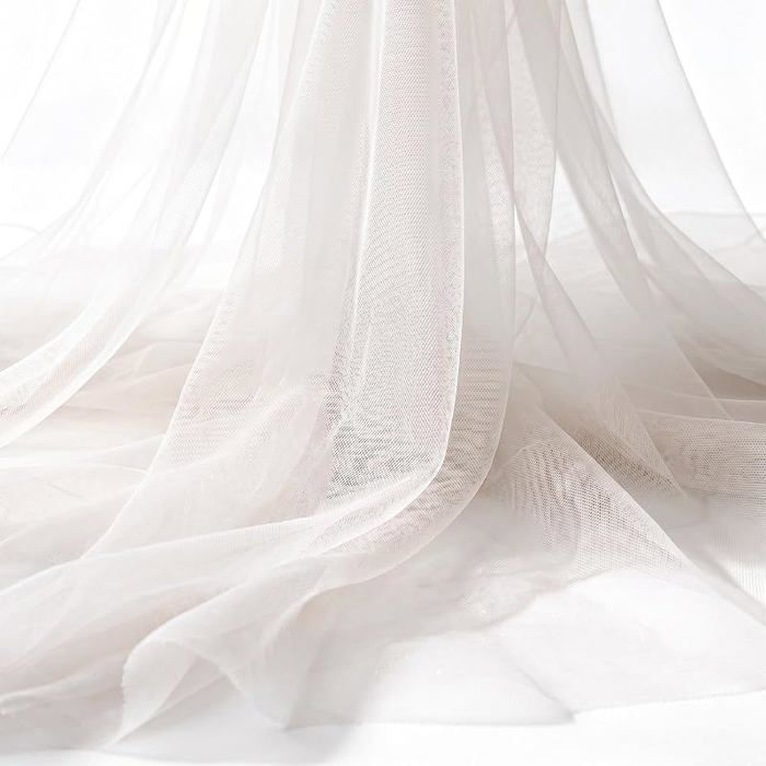 Tulle tissus au metre Bnc 3 m x 160 cm Tissu en tulle doux coudre chemin de table pour décoration ar TULLE - NOEUD - RUBAN - FICELL