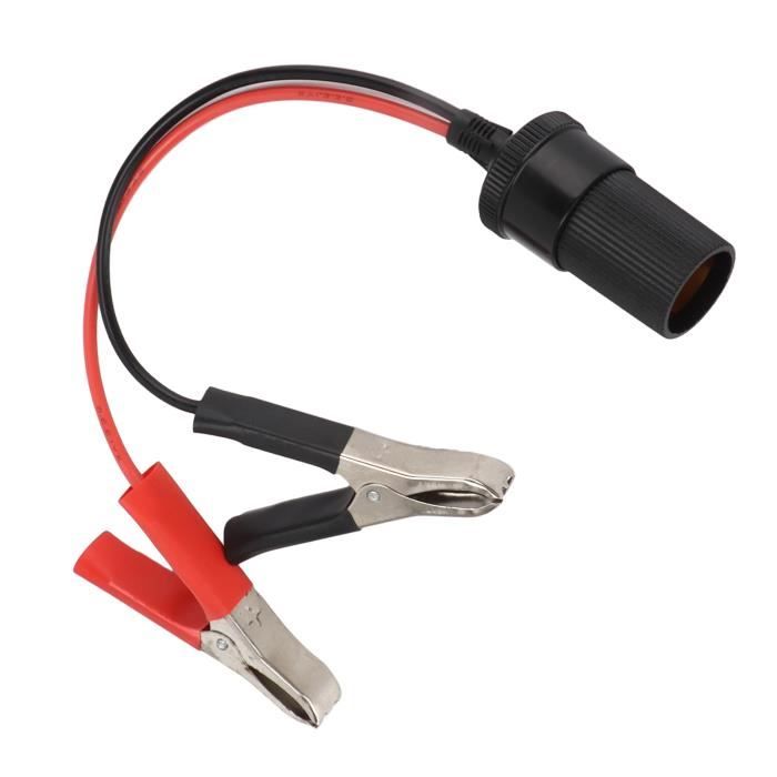 Pinces De Batterie Voiture 200A - Lot 2 Pièces Rouge Et Noir - Cuivre