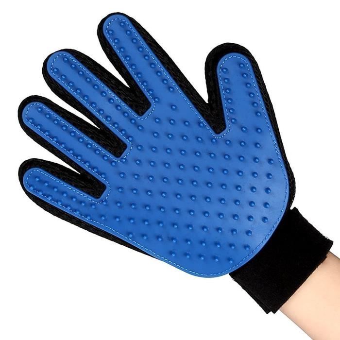 Gants De Toilettage Double Face Pour Chien Et Chat - 4 Paires - Anti-poils électrostatiques - Réutilisables