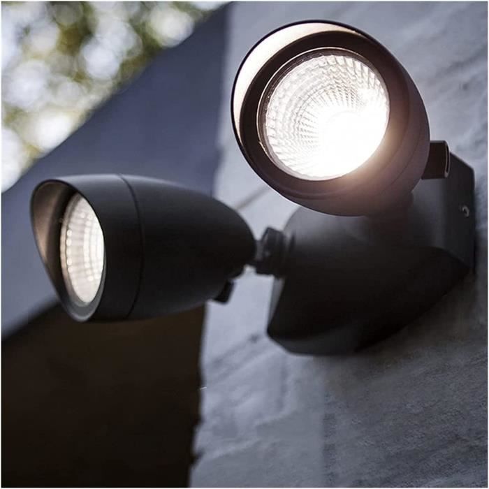 Lampe Solaire Extérieur Industriel moderne LED Applique murale 22W