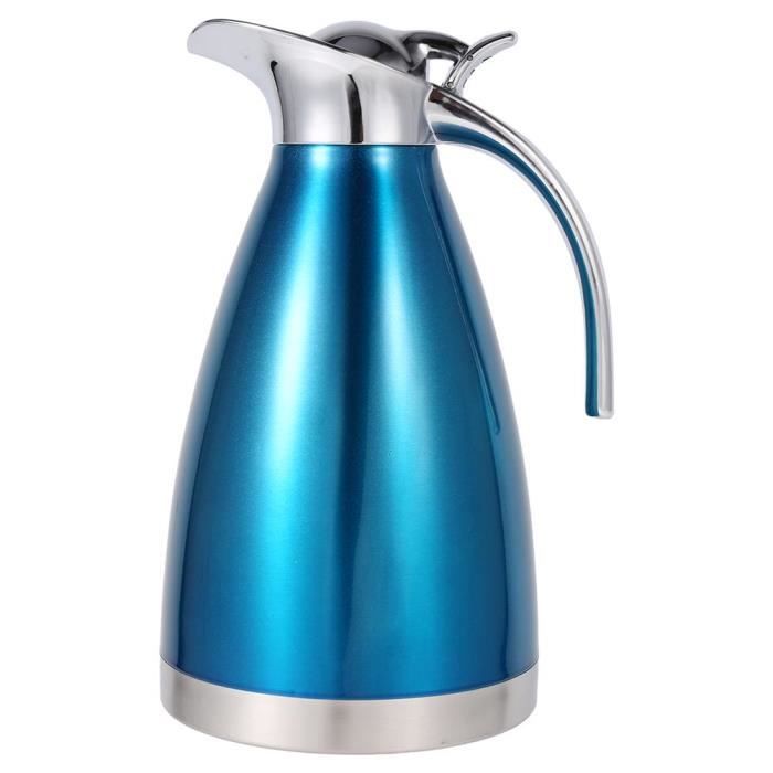 GRCFUMO Cafetière Isotherme 1.5L En Acier Inoxydable - Bouteille Thermos Double Paroi Pour Café Et Thé