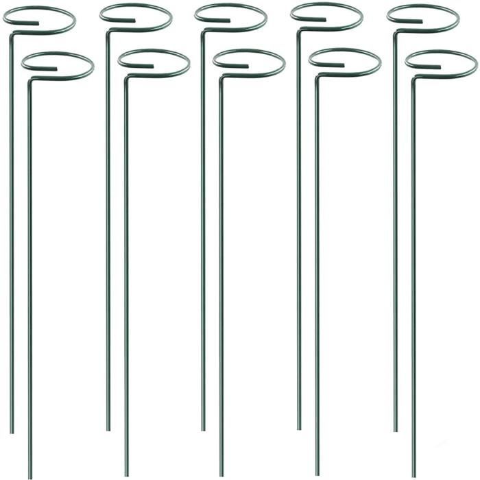 HDGSAFD Lot de 16 tuteurs de support pour plantes à double couche HDGSAFD Lot de 16 tuteurs de support pour plantes à double couche