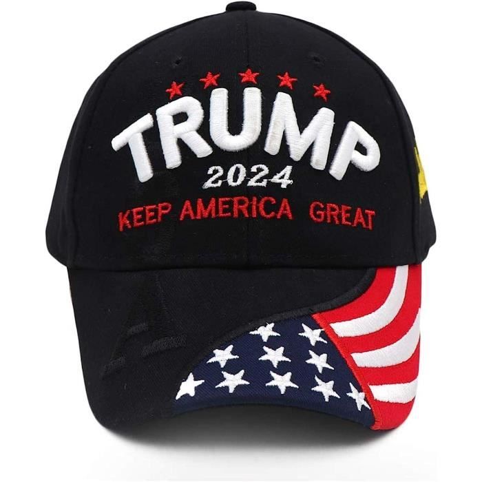 Trump Hat 2024 Donald Trump Casquette De Baseball Reglable Unisexe Make America Great Again u7990 T12 B 2024 Cdiscount Pret a Porter