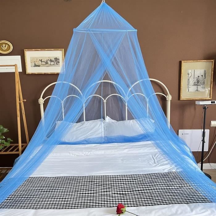 Gr Moustiquaire Pour Auvent De Lit 4 Rideaux De Poteau D'Angle Lit À