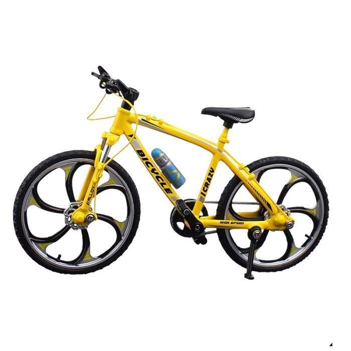 1:10 échelle métal route vélo moulé sous pression modèle jouets courbé