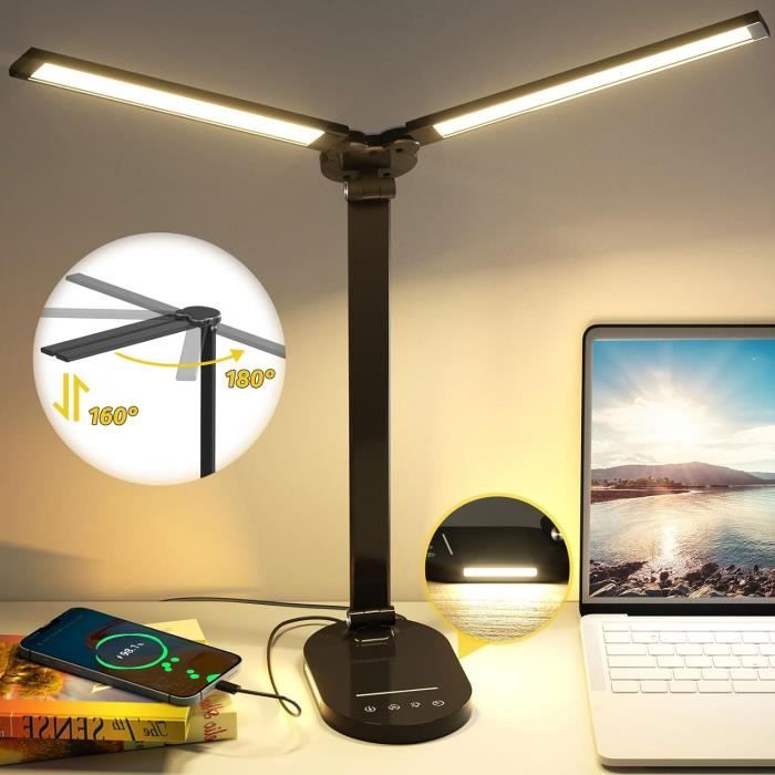 Fafeicy Lampe De Bureau LED, Lampe De Bureau LED, Lampe De Travail