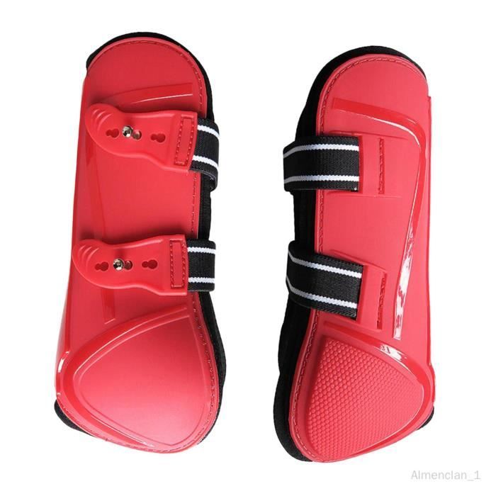 TONYSA Guêtres de tendon de cheval 4 pièces de protection confortables et réglables pour