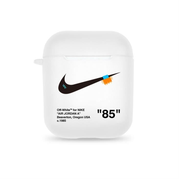 off white airpods case silicone