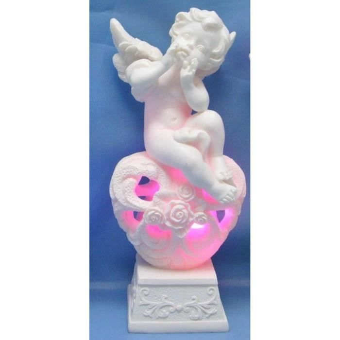 Figurine Ange Gardien Protecting Angel - Décoration Résine 8cm, Cadeau Romantique Et Spirituel