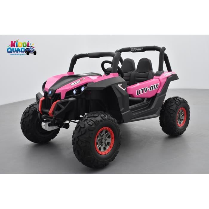 voiture electrique 12v avec telecommande parentale 2 places