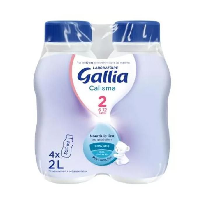 Gallia Calisma 2ème Age 4 x 500ml - Achat / Vente lait 2e âge Gallia  Calisma 2ème Age 4 x 500ml - Cdiscount Prêt-à-Porter