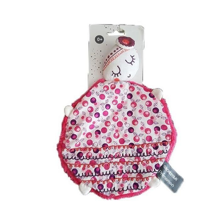 Doudou Orchestra Balade Tortue Plat Rose Cdiscount Puericulture Eveil Bebe