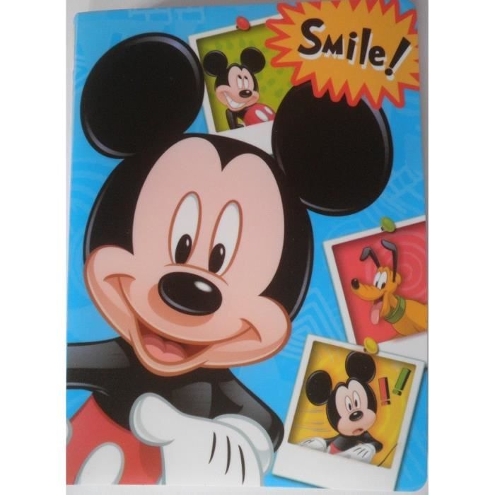 Album photo Disney Mickey 36 photos enfant à pochette Cdiscount Beaux